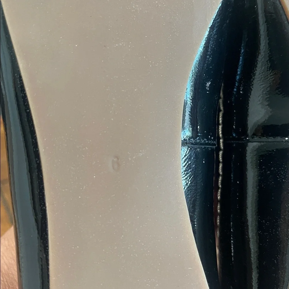 Martin  + Osa black patent leather ballet flats size 6